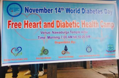 Free-Heart-and-Diabetic-Health-Camp-2019 Rac Bhaktapur